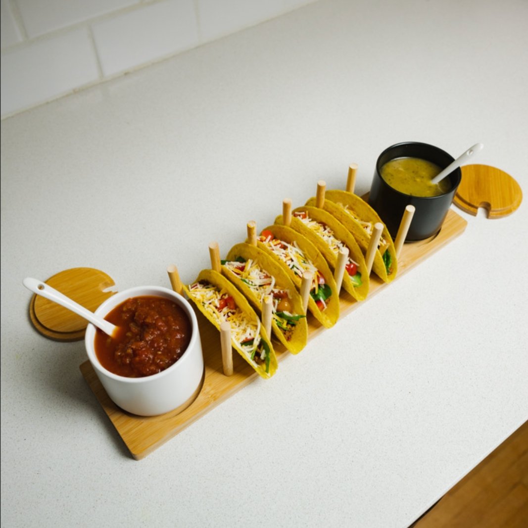 Taco Holder Set for 5 Tacos