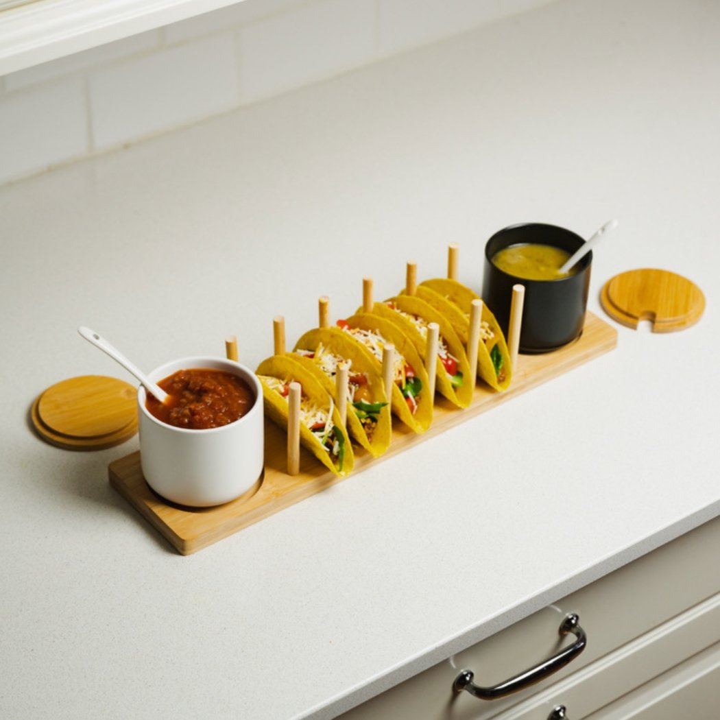 Taco Holder Set for 5 Tacos