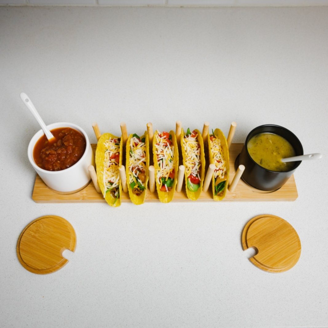 Taco Holder Set for 5 Tacos